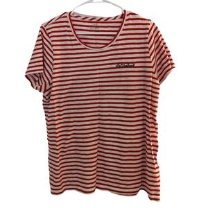 J Crew 'Le Weekend' Classic Striped Tee